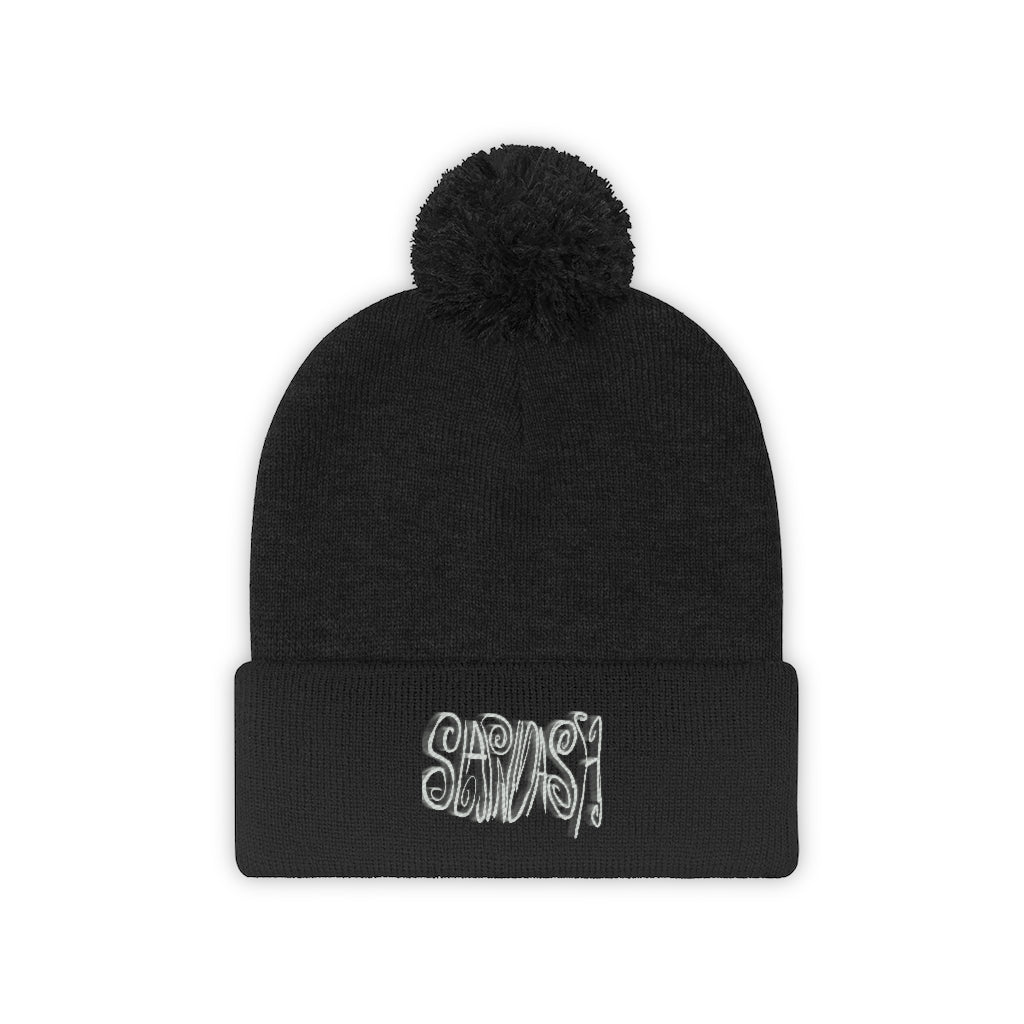 SLAPNSAHSN/SDN Pom Pom Beanie/UNISEX