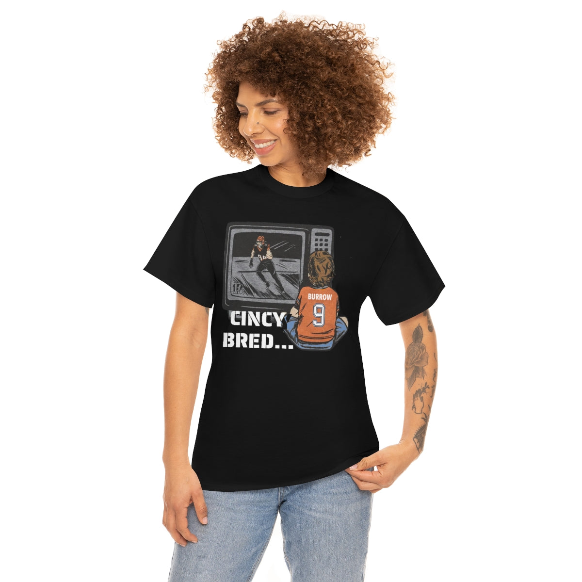 PACE: "CINCY BRED"/ Unisex Heavy Cotton T-Shirt