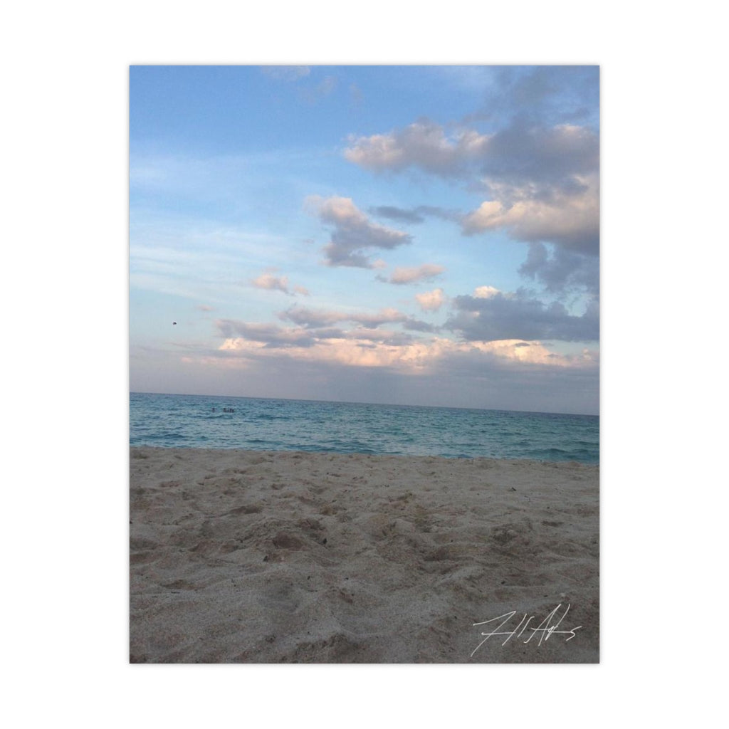 PACE: "BEACH FRONT" (PHOTOGRAPHY) /Premium Matte Poster (PRINT)