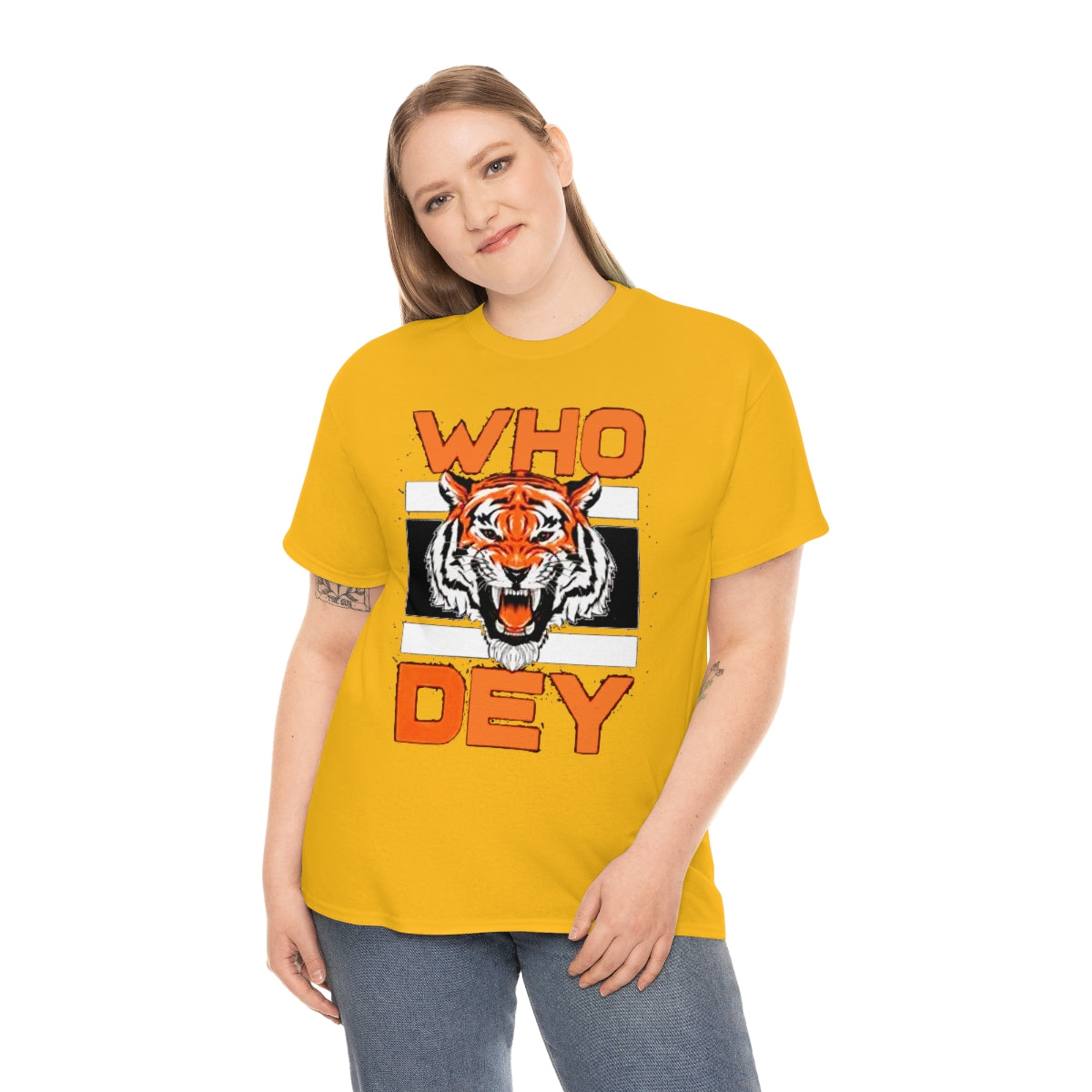 PACE: "WHODEY TIGER"/ Unisex Heavy Cotton T-Shirt