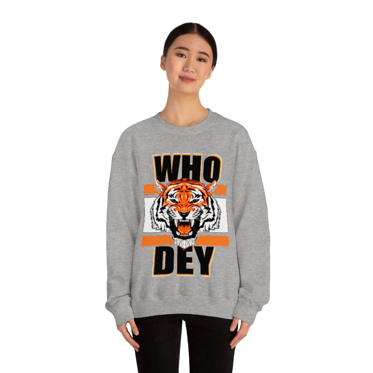 PACE: "WHODEY TIGER INVERSE" /Unisex Heavy Blend™ Crewneck Sweatshirt