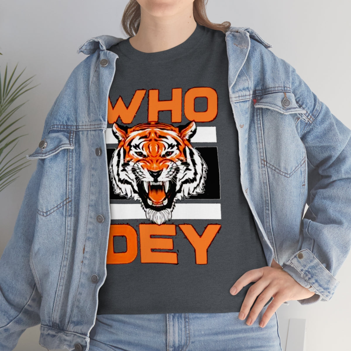 PACE: "WHODEY TIGER"/ Unisex Heavy Cotton T-Shirt