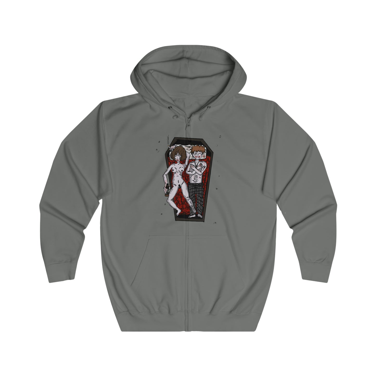 SLAPNDASHN "VAmp Luv" Unisex Full Zip Hoodie