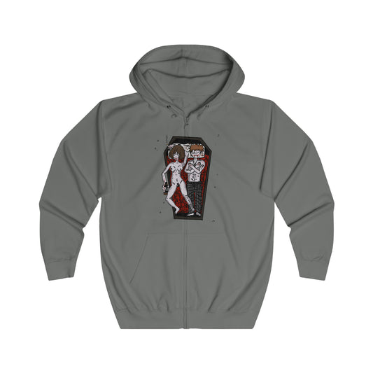 SLAPNDASHN "VAmp Luv" Unisex Full Zip Hoodie