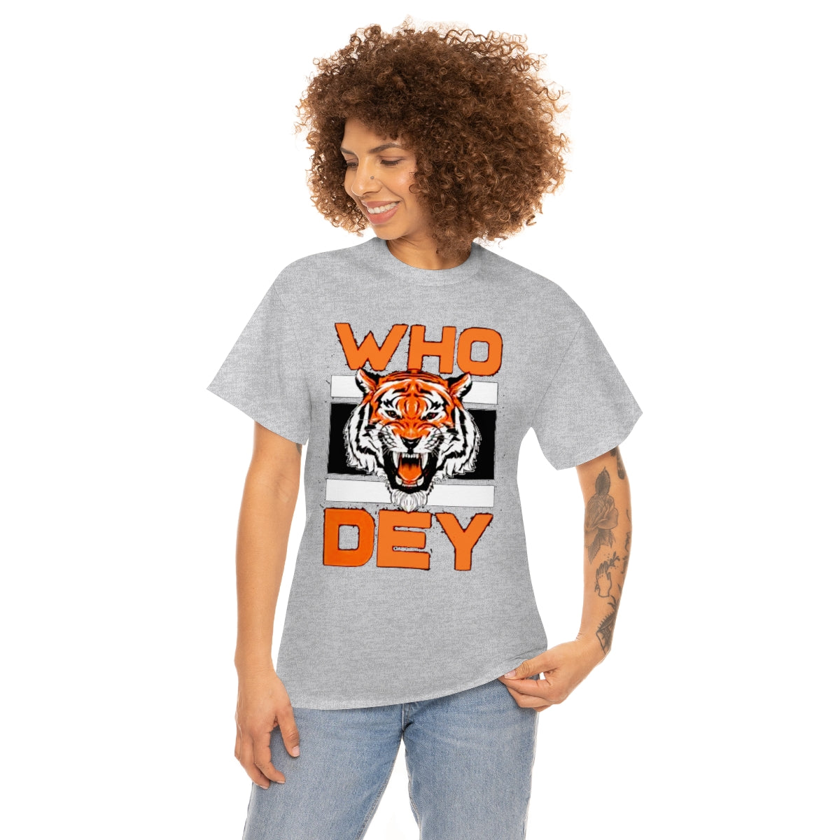 PACE: "WHODEY TIGER"/ Unisex Heavy Cotton T-Shirt