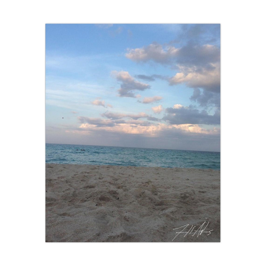 PACE: "BEACH FRONT" (PHOTOGRAPHY) /Premium Matte Poster (PRINT)