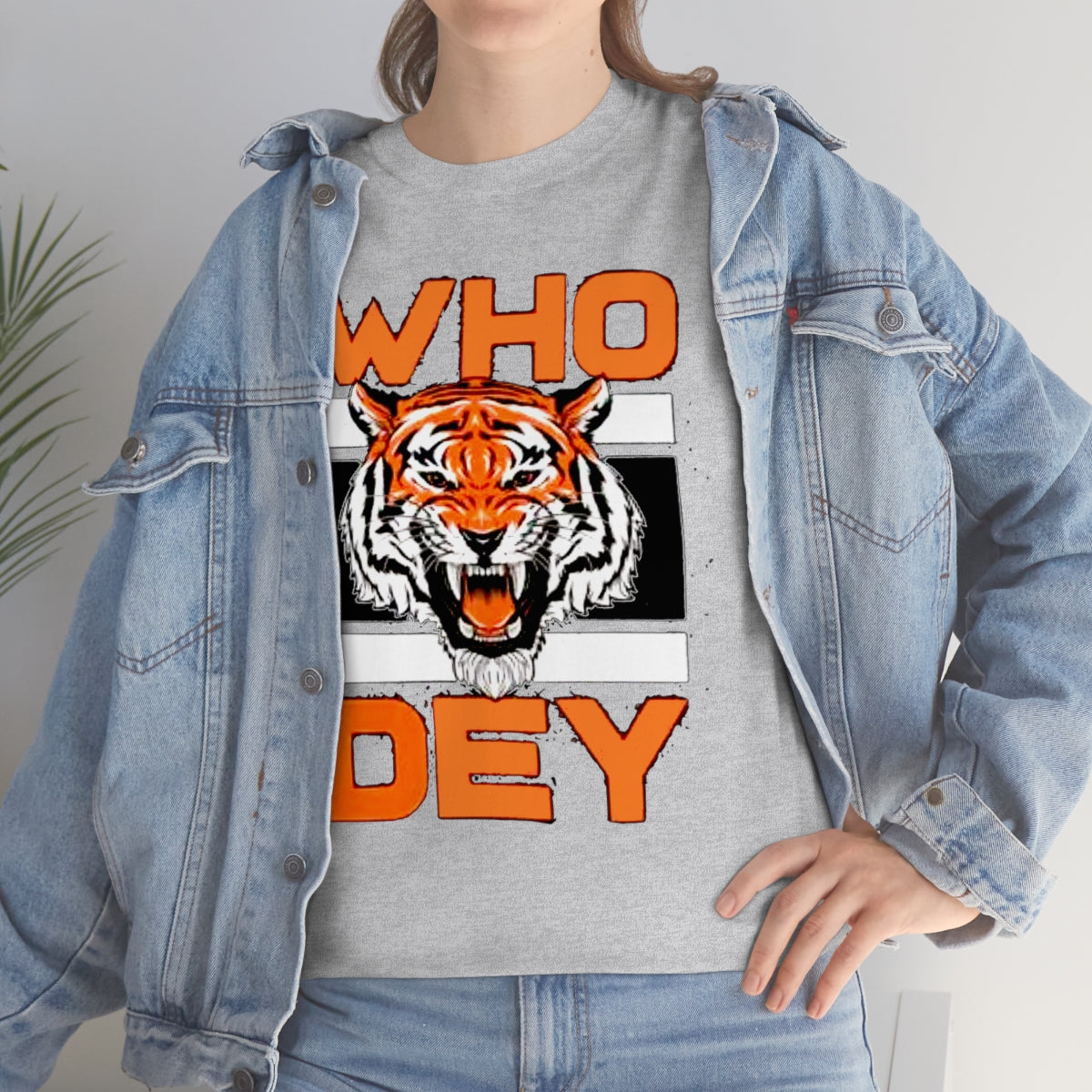 PACE: "WHODEY TIGER"/ Unisex Heavy Cotton T-Shirt