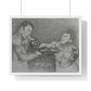 BLKX: PORTRAIT: "RUMBLE IN THE JUNGLE" / Framed Horizontal Poster (PRINT)