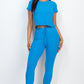Short Sleeve Top & Leggings Set