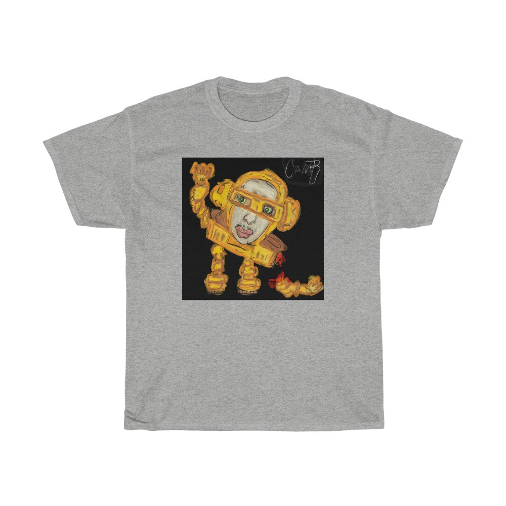 SLAPNDASHN: "Mech Man" T-SHIRT  / Unisex Heavy Cotton Tee