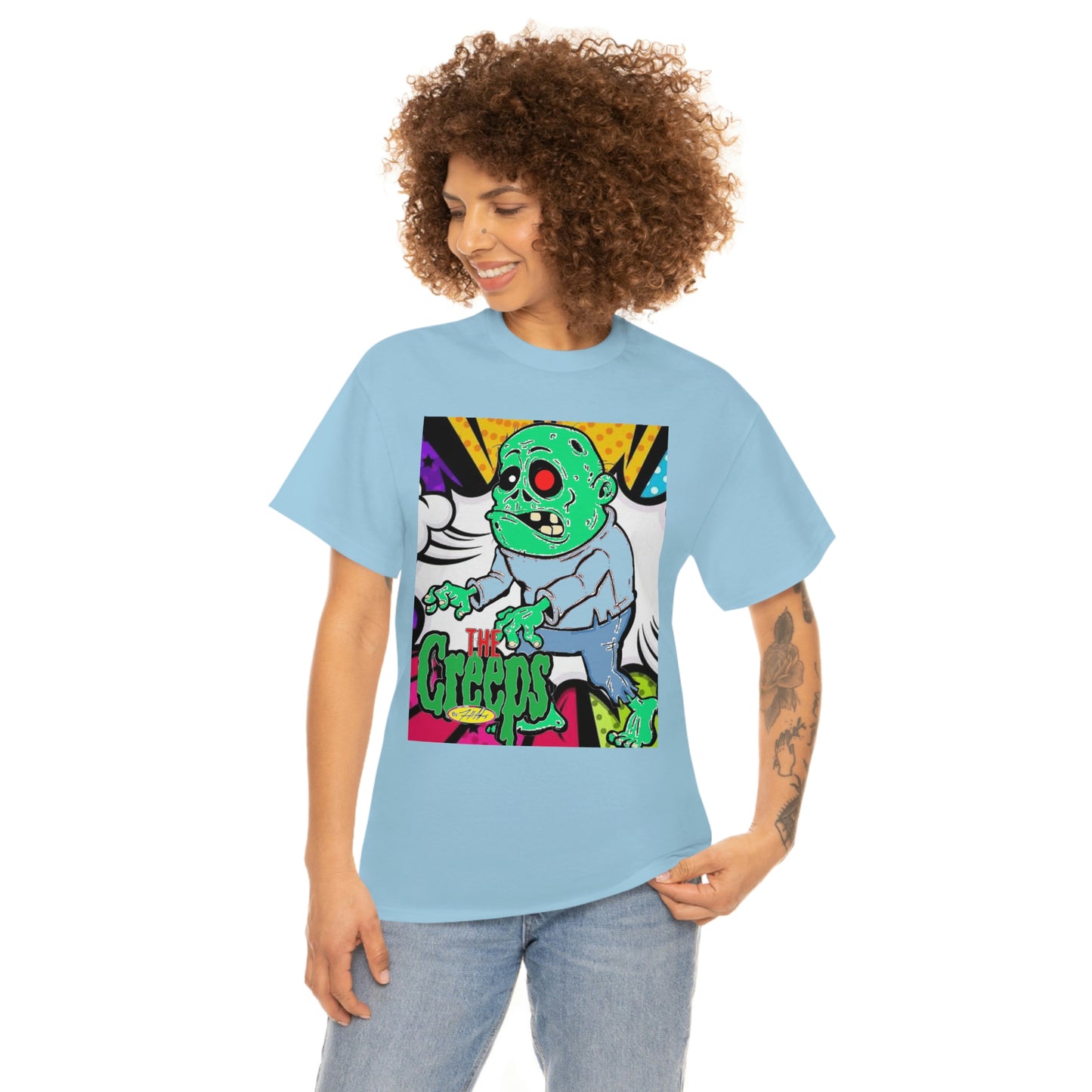 "THE CREEP COLLECTION" CREEP: 3 / Unisex Heavy Cotton Tee