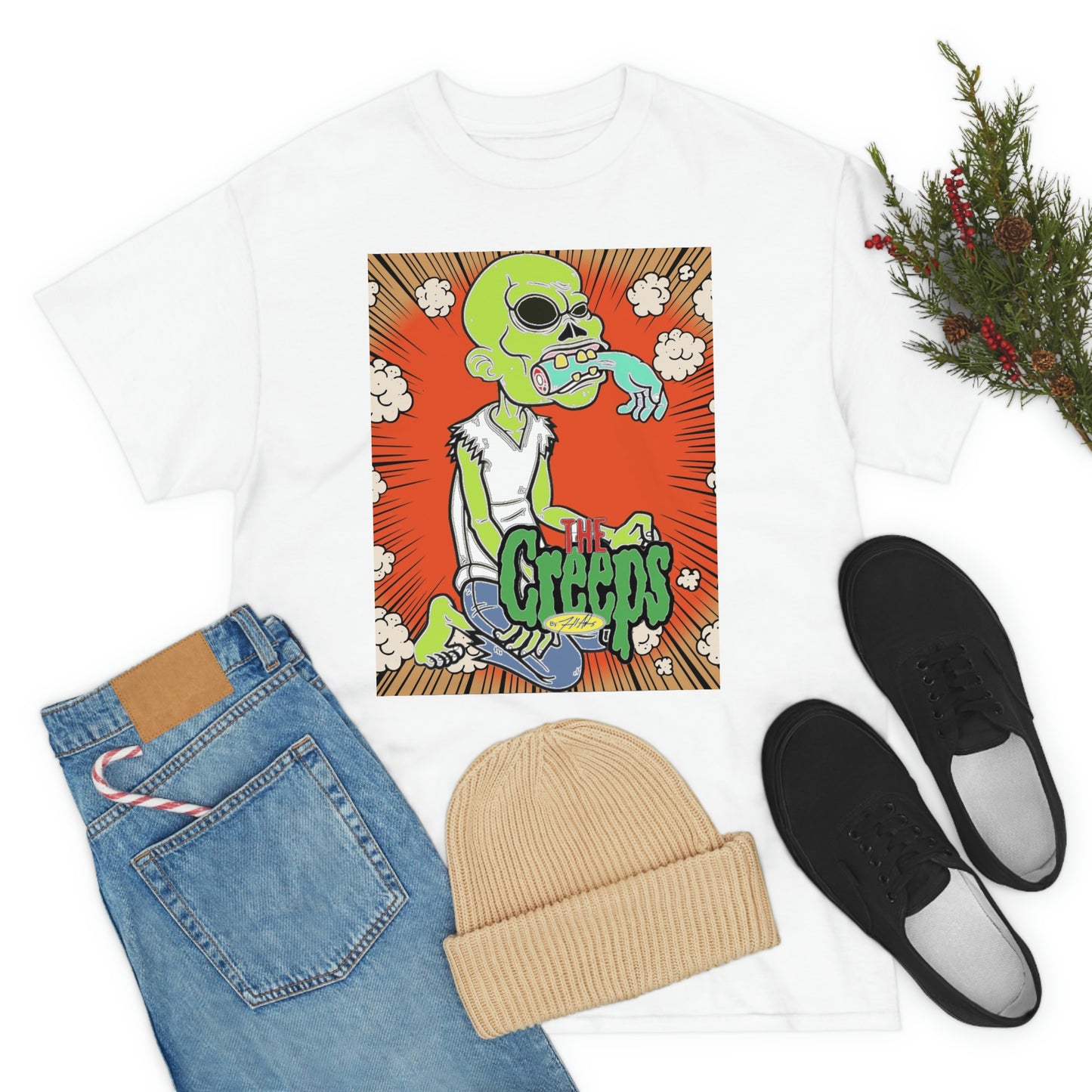 "THE CREEP COLLECTION" CREEP: 10/ Unisex Heavy Cotton Tee