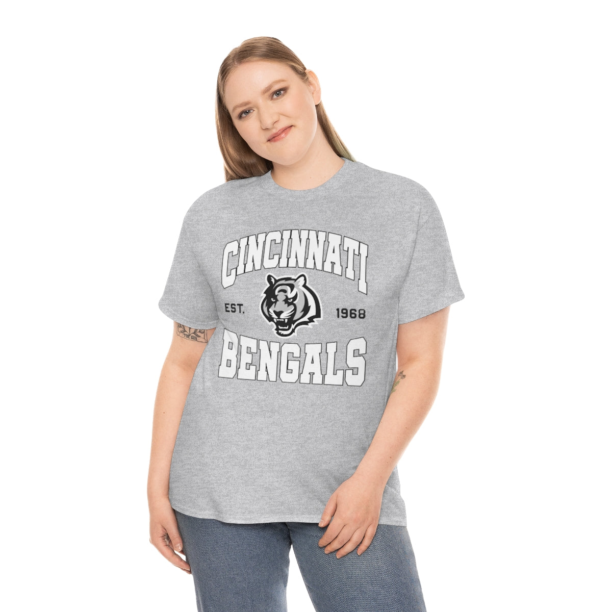 PACE: "BNGLS WHITE TIGER"/ Unisex Heavy Cotton T-Shirt