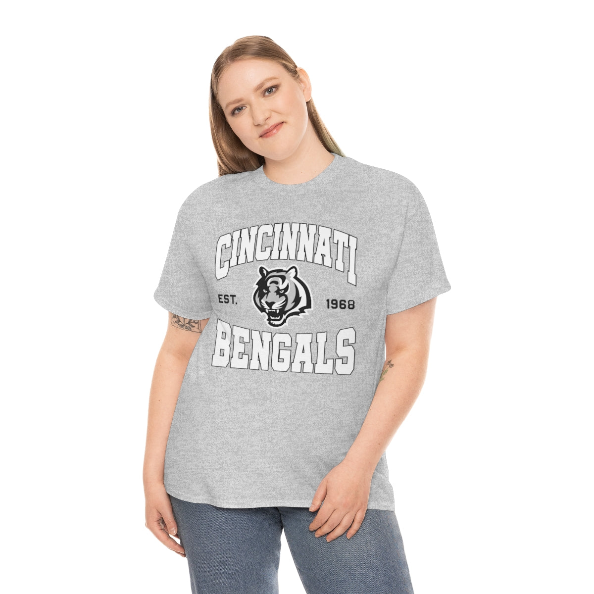 PACE: "BNGLS WHITE TIGER"/ Unisex Heavy Cotton T-Shirt