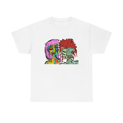 SLAPNDASHN: "SDN DEADBOY AND LADY "/ Unisex Heavy Cotton Tee