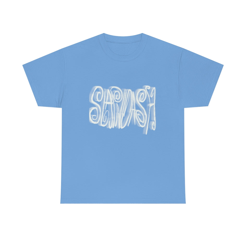 SLAPNDASHN: "SDN LOGO   "/ Unisex Heavy Cotton Tee