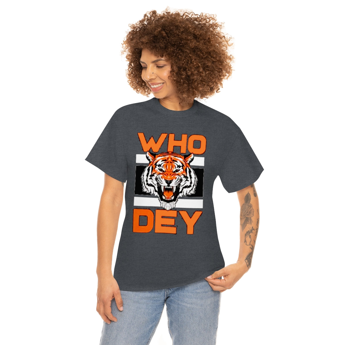 PACE: "WHODEY TIGER"/ Unisex Heavy Cotton T-Shirt