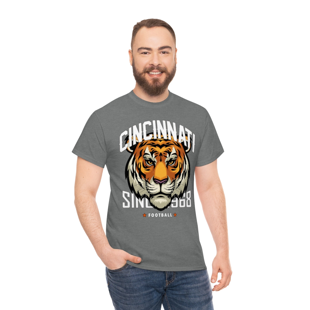 PACE: "BENGALS SINCE 1968"/ Unisex Heavy Cotton Tee