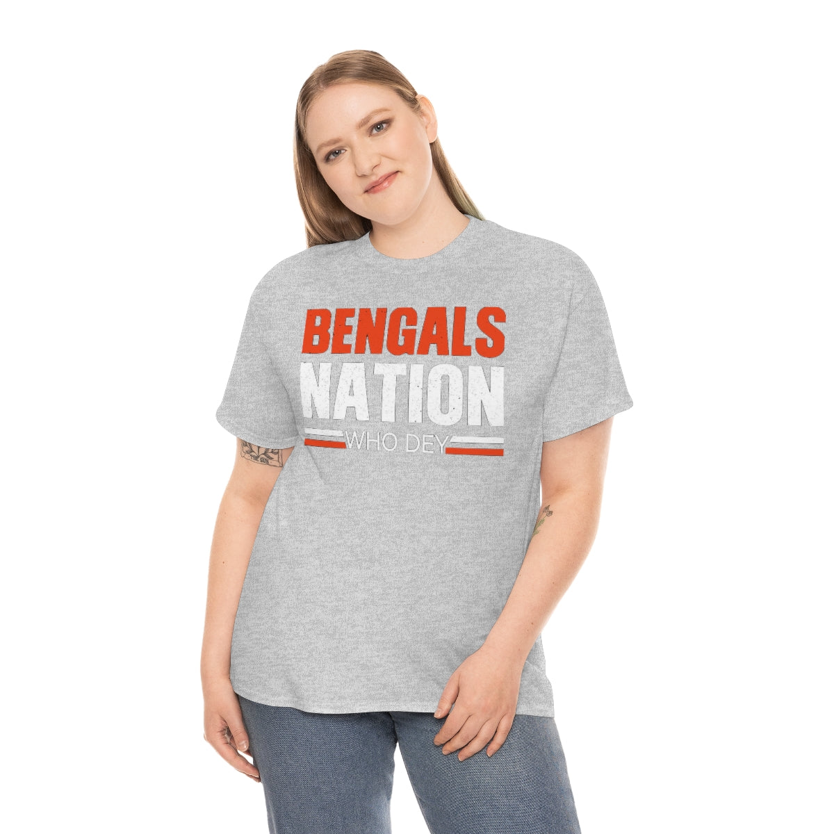 PACE: "BENGALS NATION ALT"/ Unisex Heavy Cotton T-Shirt