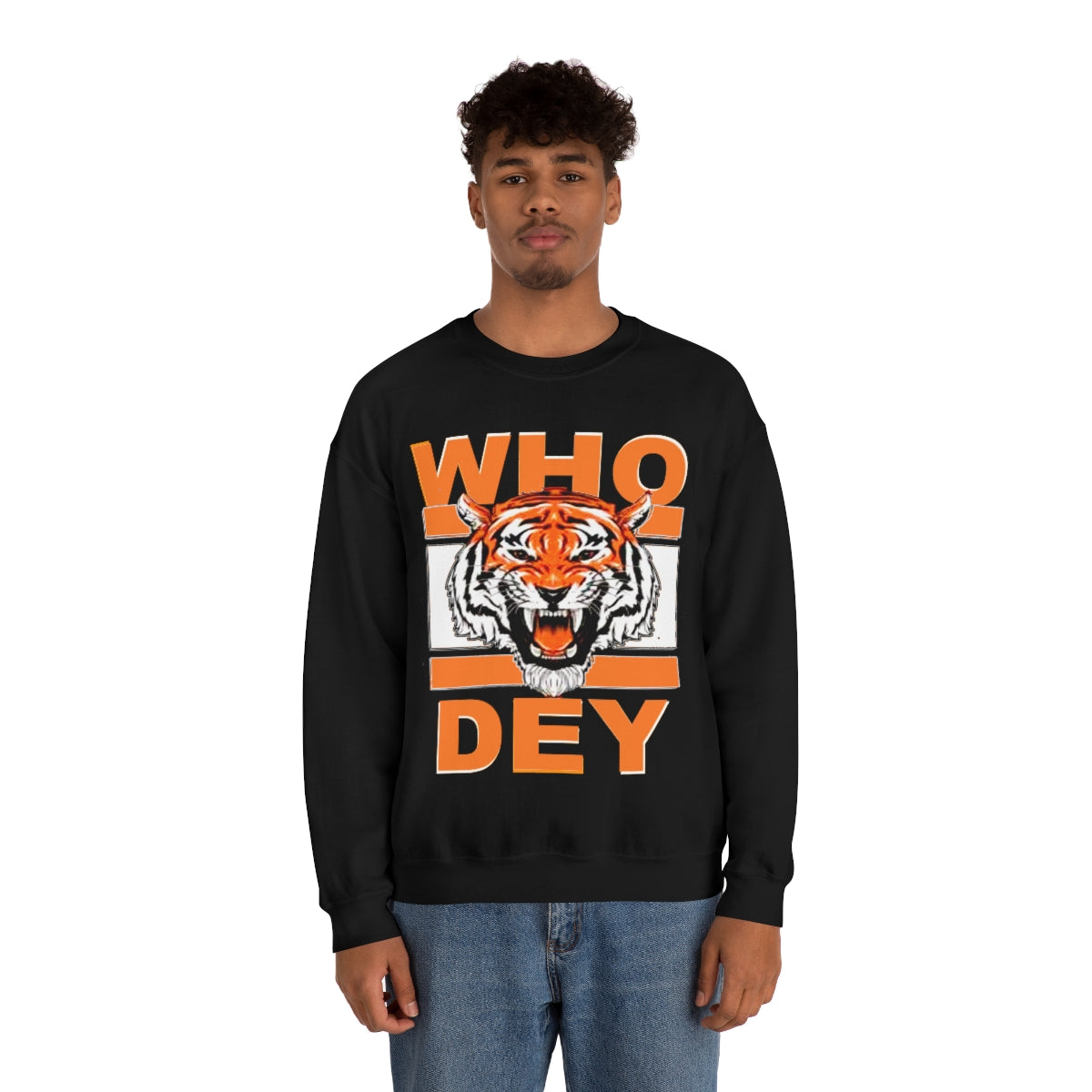 PACE: "WHODEY TIGER" SWEATSHIRT / Unisex Heavy Cotton