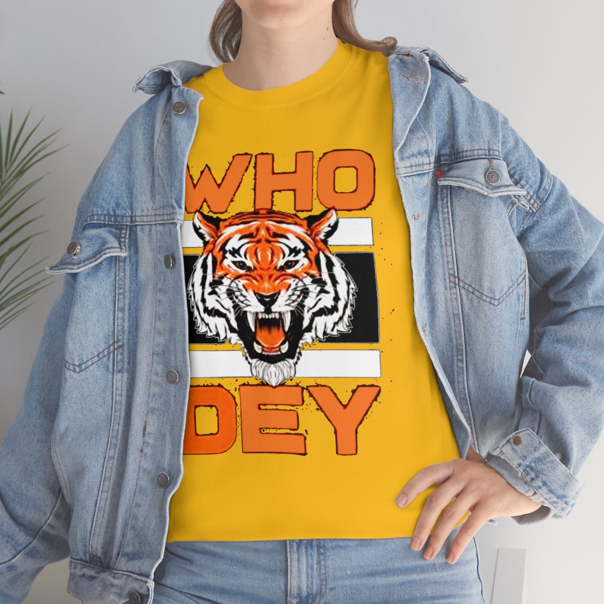 PACE: "WHODEY TIGER"/ Unisex Heavy Cotton T-Shirt