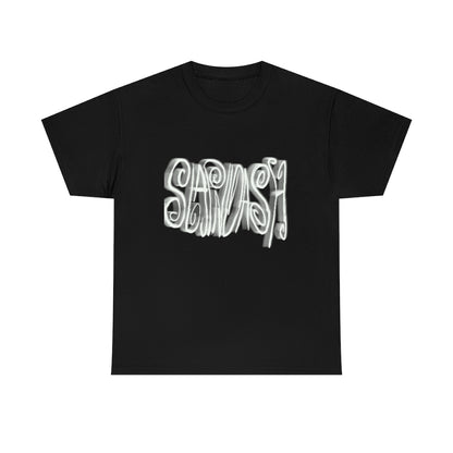 SLAPNDASHN: "SDN LOGO   "/ Unisex Heavy Cotton Tee