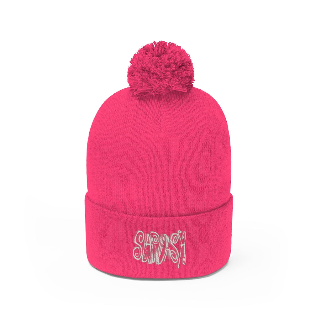 SLAPNSAHSN/SDN Pom Pom Beanie/UNISEX