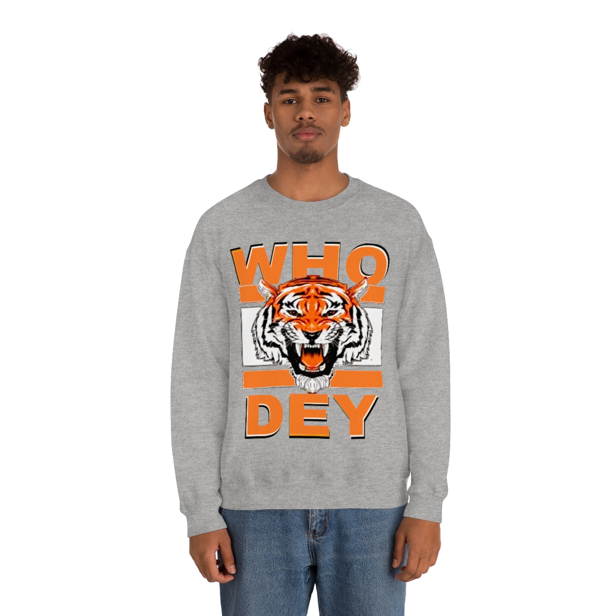 PACE: "WHODEY TIGER" SWEATSHIRT / Unisex Heavy Cotton