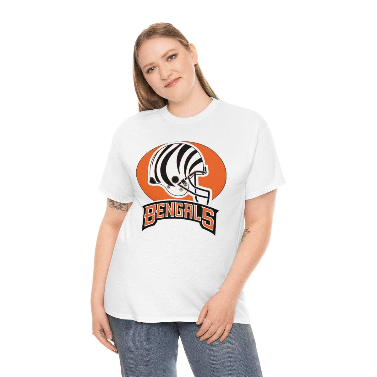 PACE: "BENGALS WHITE"/ Unisex Soft Cotton T-Shirts