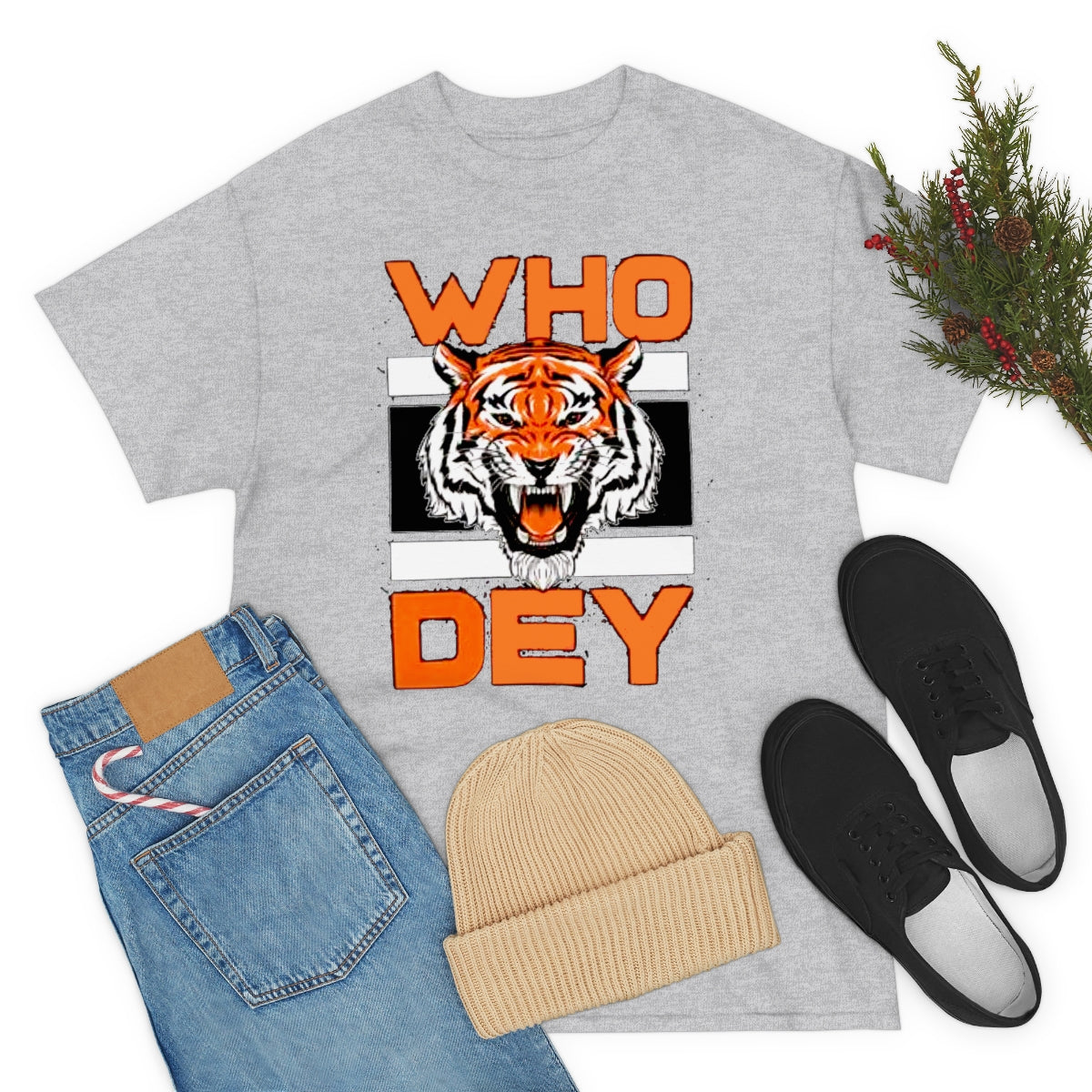 PACE: "WHODEY TIGER"/ Unisex Heavy Cotton T-Shirt