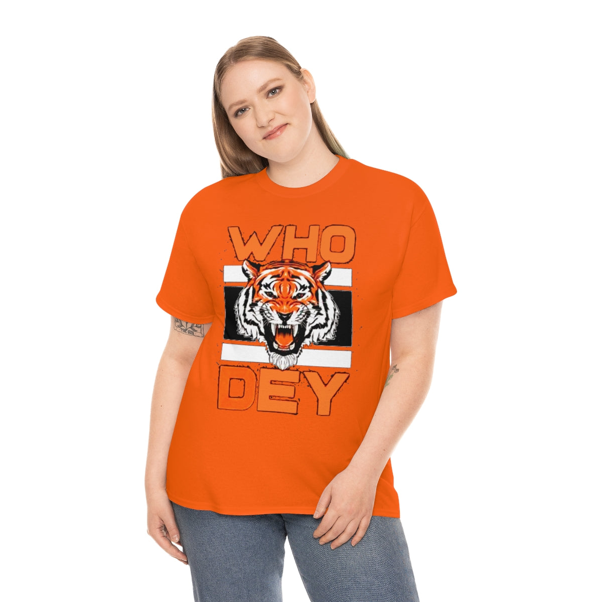 PACE: "WHODEY TIGER"/ Unisex Heavy Cotton T-Shirt