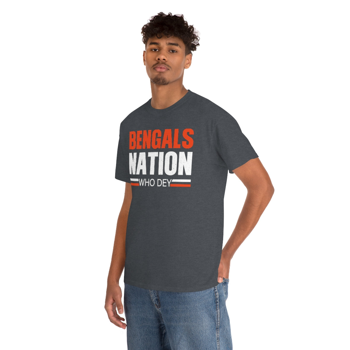 PACE: "BENGALS NATION ALT"/ Unisex Heavy Cotton T-Shirt