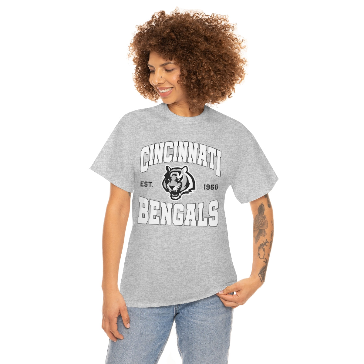 PACE: "BNGLS WHITE TIGER"/ Unisex Heavy Cotton T-Shirt