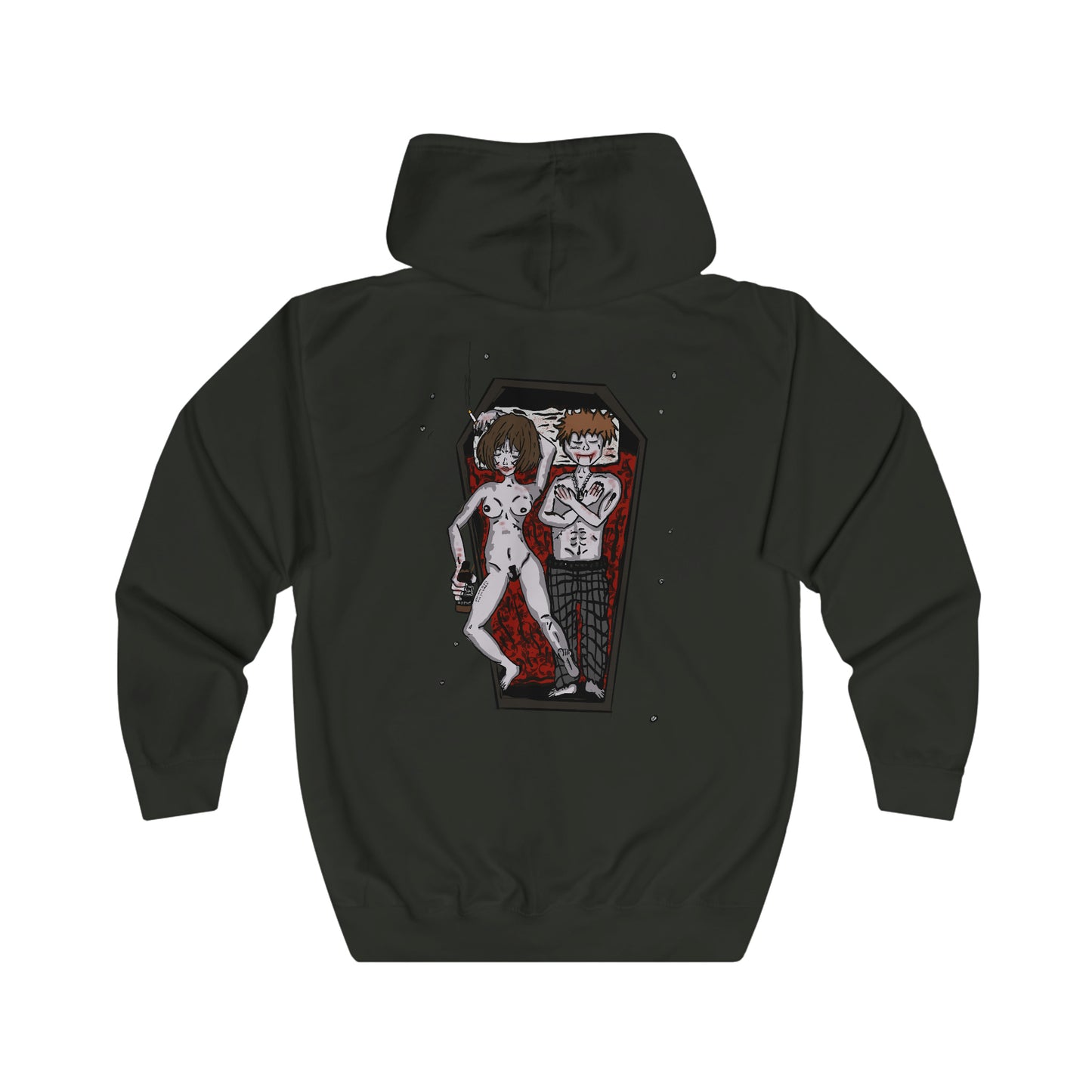 SLAPNDASHN "VAmp Luv" Unisex Full Zip Hoodie