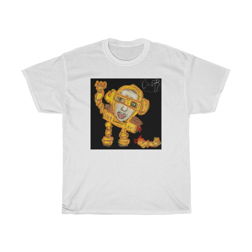 SLAPNDASHN: "Mech Man" T-SHIRT  / Unisex Heavy Cotton Tee