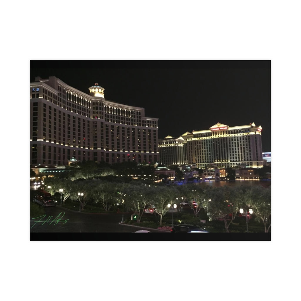 PACE: "WHAT STAYS IN VEGAS 2" (PHOTOGRAPHY) / Horizontal Matte Poster (PRINT)