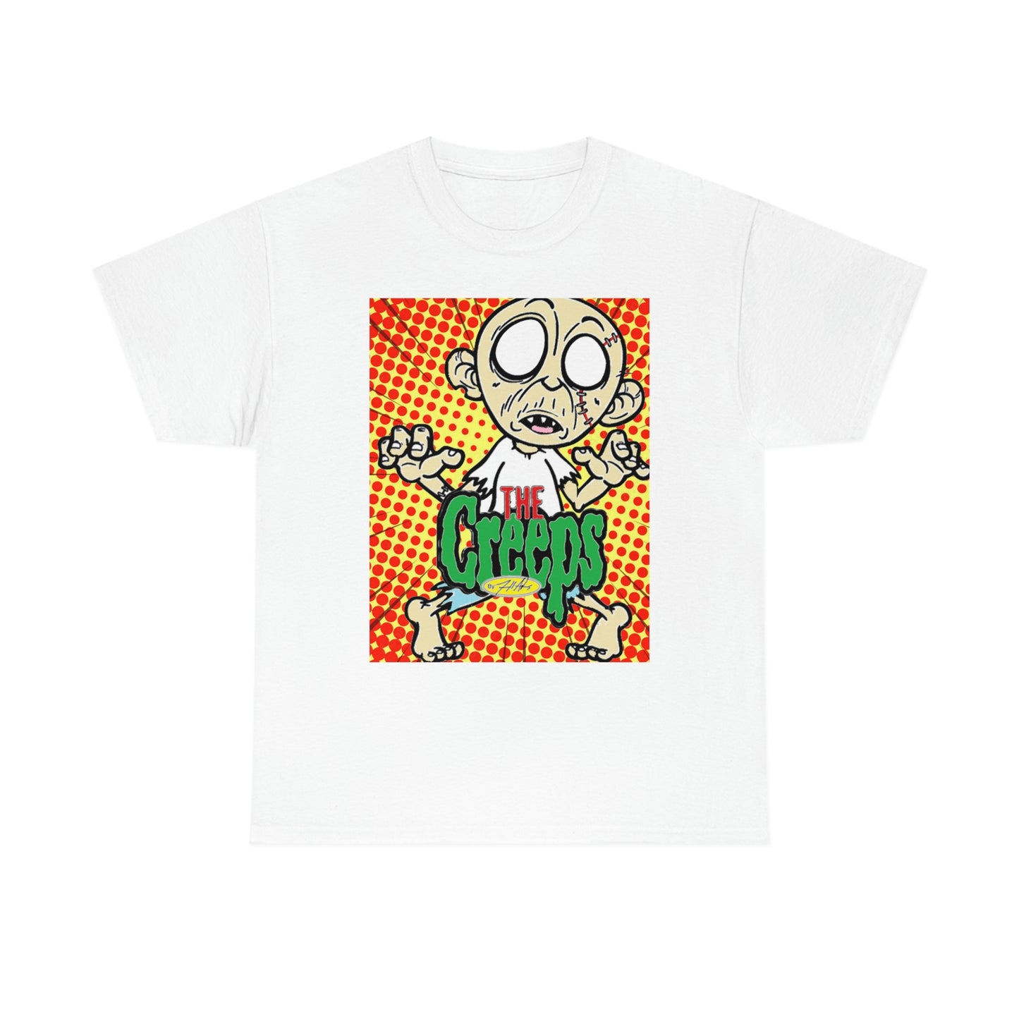 "THE CREEP COLLECTION" CREEP: 4/ Unisex Heavy Cotton Tee