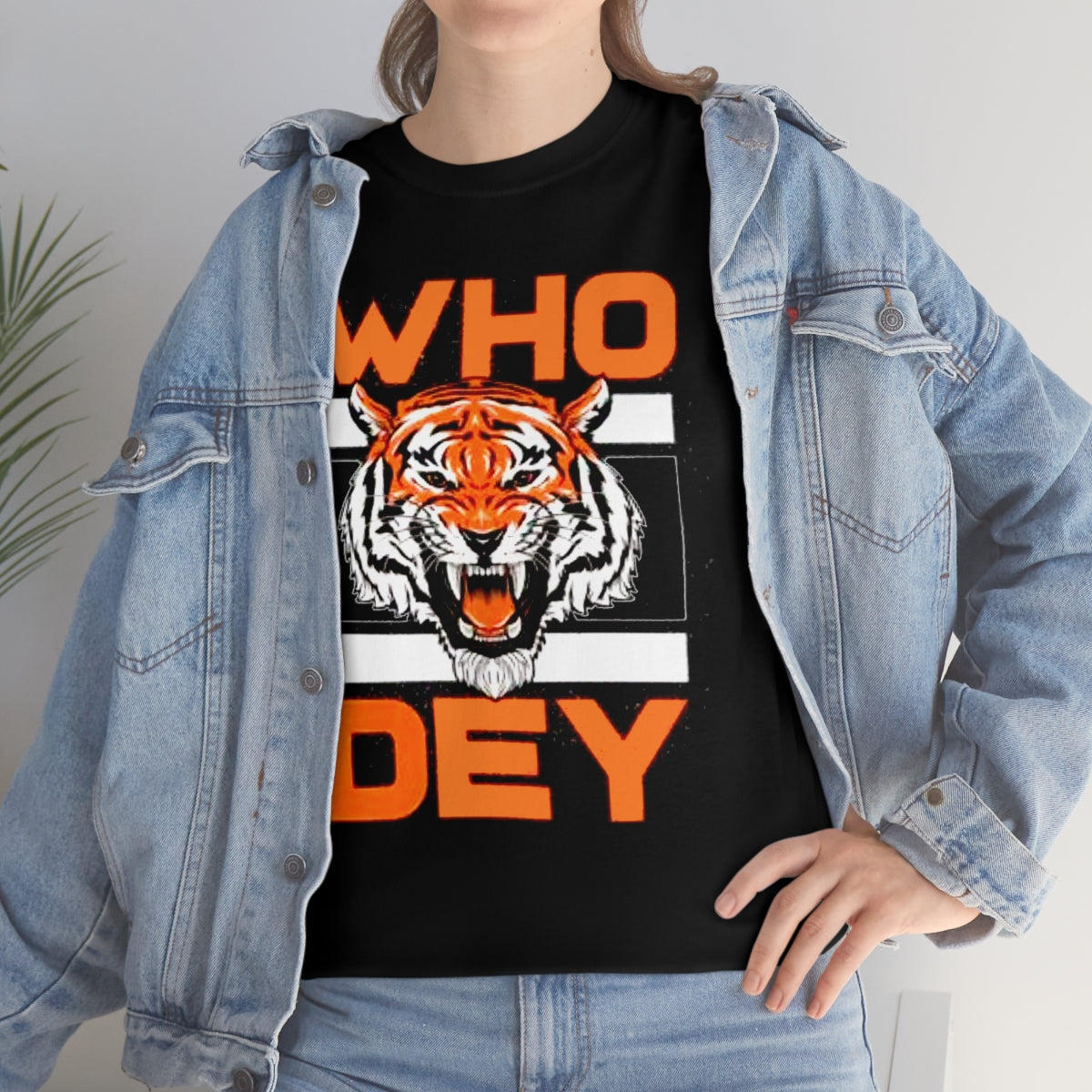 PACE: "WHODEY TIGER"/ Unisex Heavy Cotton T-Shirt