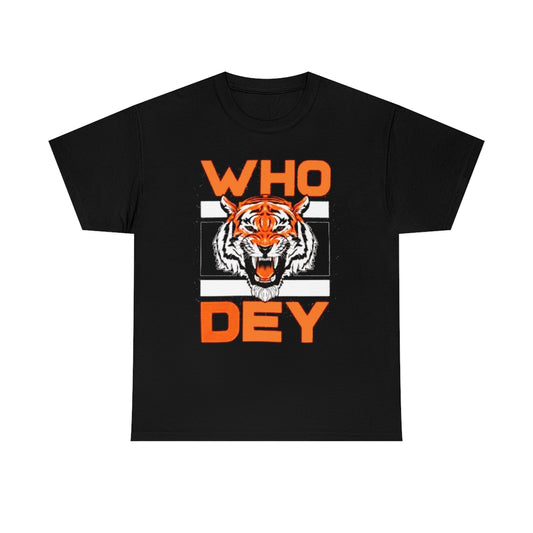 PACE: "WHODEY TIGER"/ Unisex Heavy Cotton T-Shirt