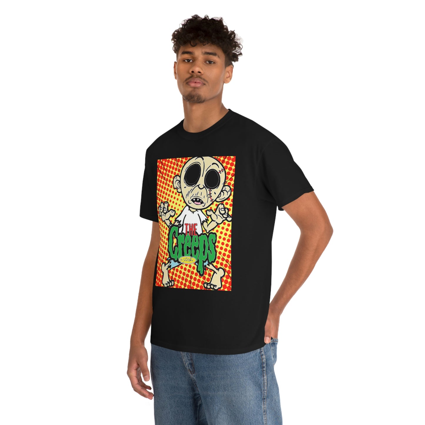 "THE CREEP COLLECTION" CREEP: 4/ Unisex Heavy Cotton Tee