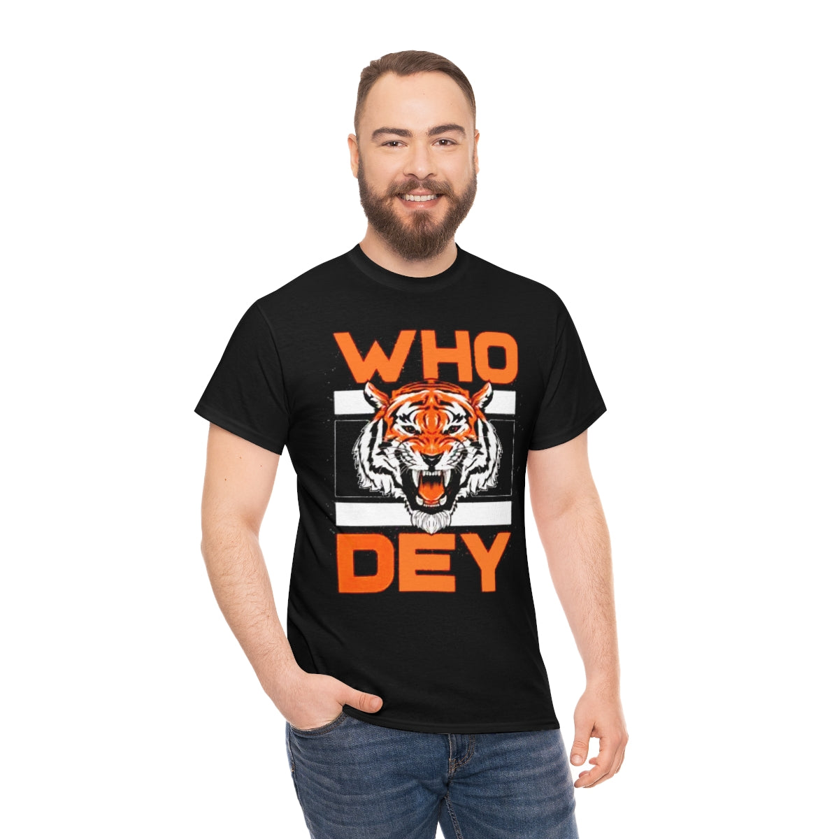 PACE: "WHODEY TIGER"/ Unisex Heavy Cotton T-Shirt