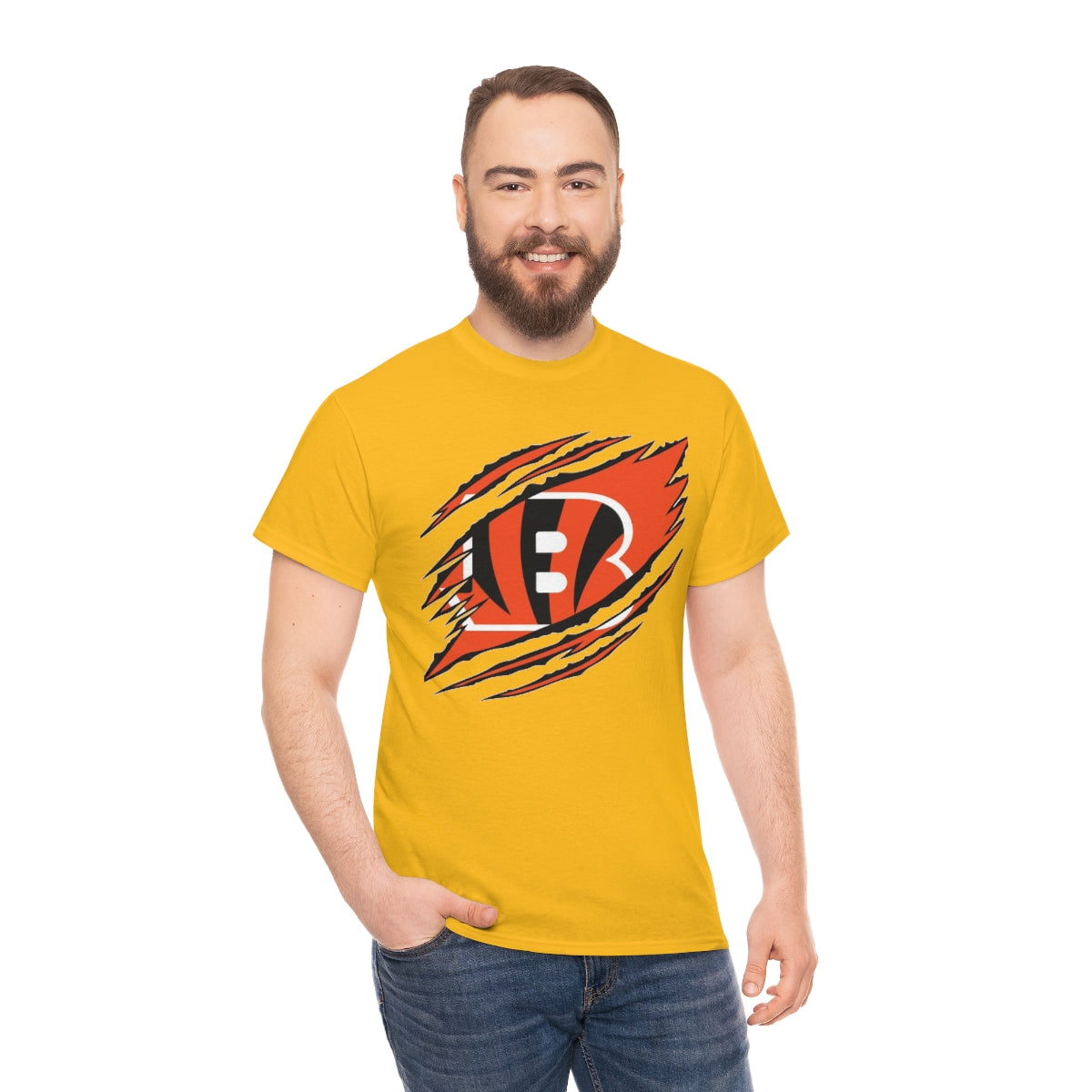 PACE: "BENGALS RIPPED"/ Unisex Heavy Cotton T-Shirt