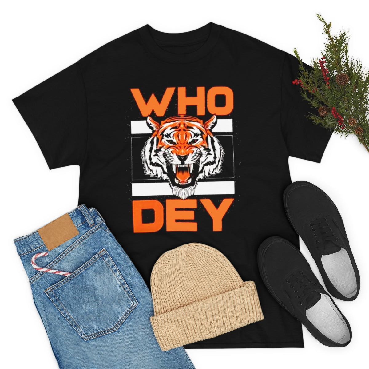 PACE: "WHODEY TIGER"/ Unisex Heavy Cotton T-Shirt