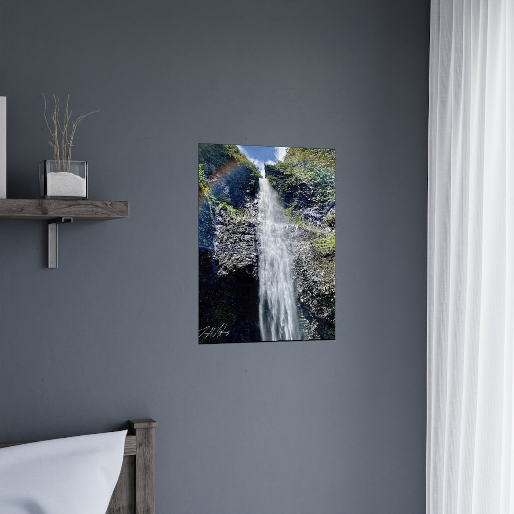 PACE: "CHASING WATERFALLS" (ARTWORK) /Premium Matte Poster (PRINT)