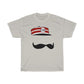 PACE: "RED MUSTACHE"/ Unisex Heavy Cotton Tee