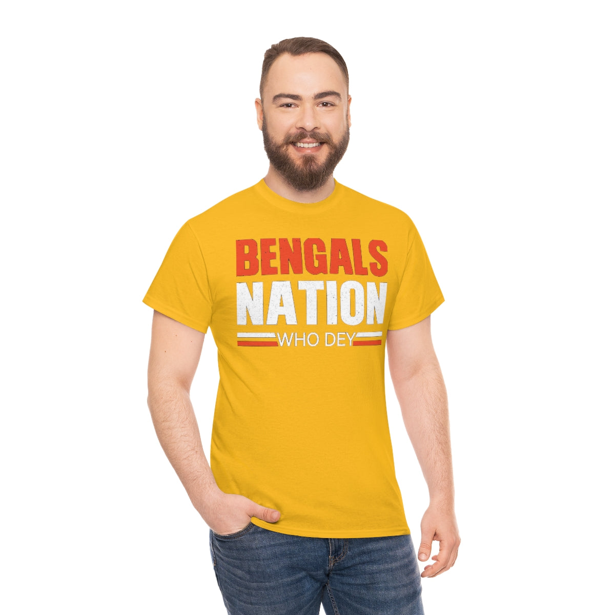 PACE: "BENGALS NATION ALT"/ Unisex Heavy Cotton T-Shirt