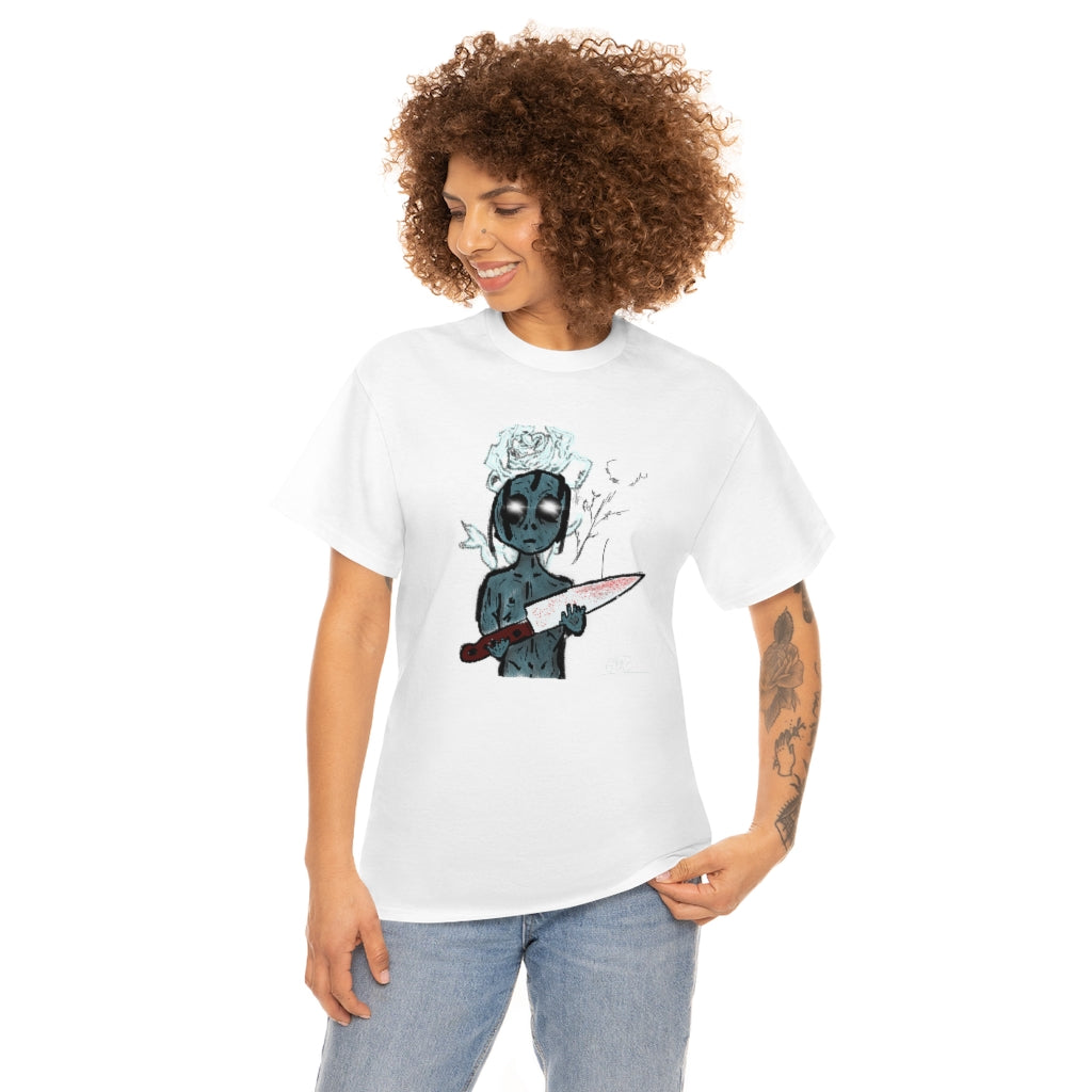 SLAPNDASHN: "SDN ALIEN "/ Unisex Heavy Cotton Tee