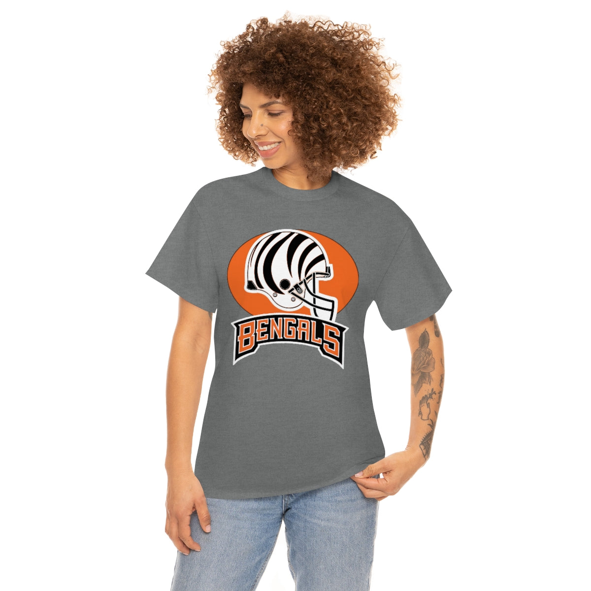 PACE: "BENGALS WHITE"/ Unisex Soft Cotton T-Shirts