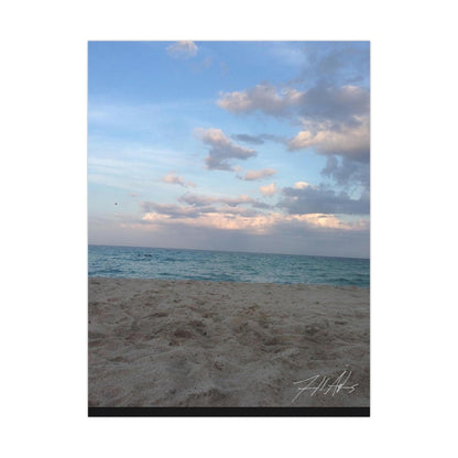 PACE: "BEACH FRONT" (PHOTOGRAPHY) /Premium Matte Poster (PRINT)