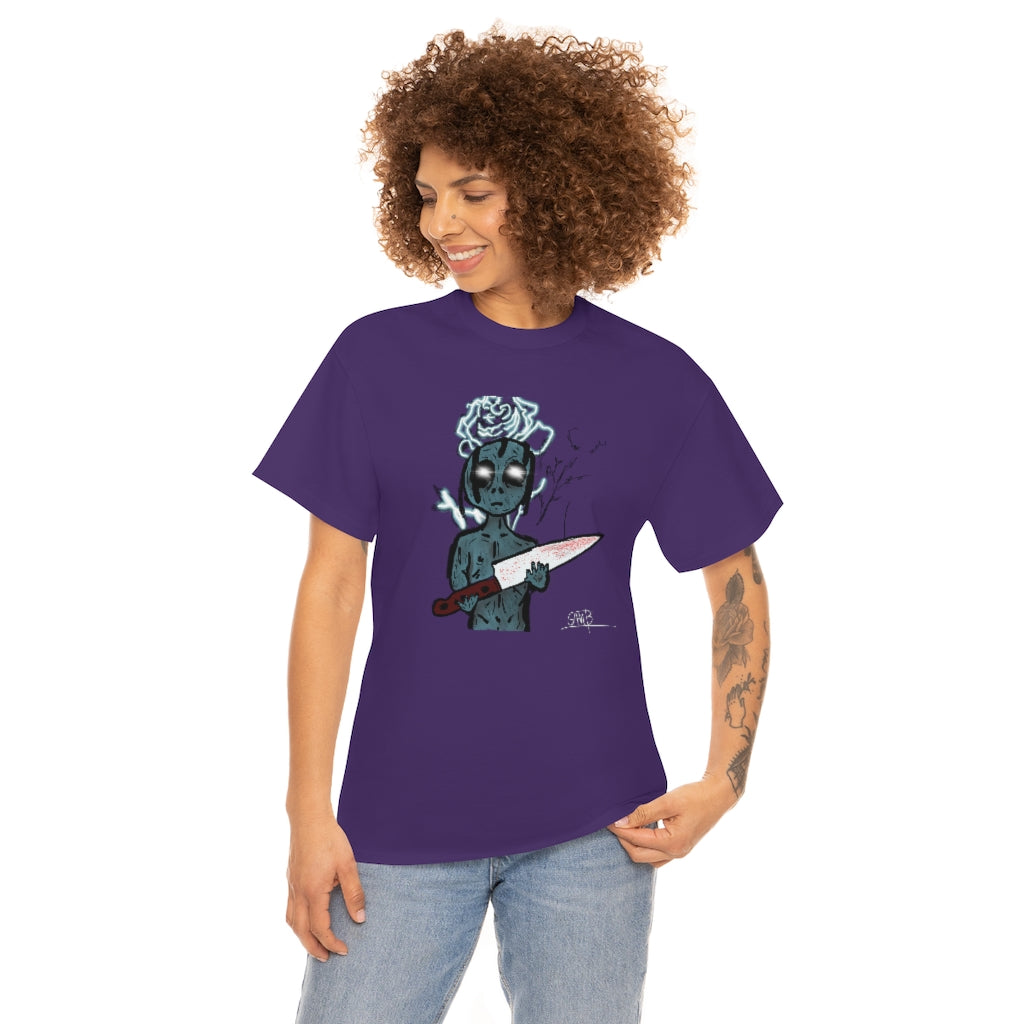 SLAPNDASHN: "SDN ALIEN "/ Unisex Heavy Cotton Tee